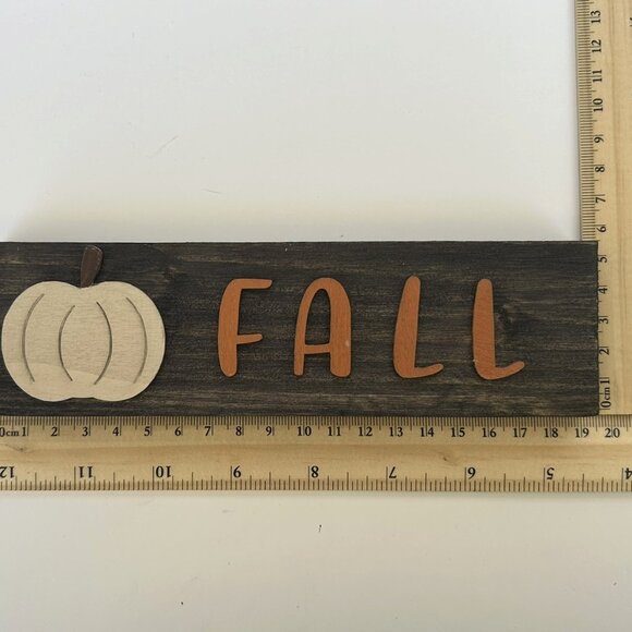 Tiered Tray/ Shelf Sitter Fall Decor - Pumpkin Kisses - Autumn - Picture 5 of 8